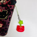 Strawberry Kitty phone charm
