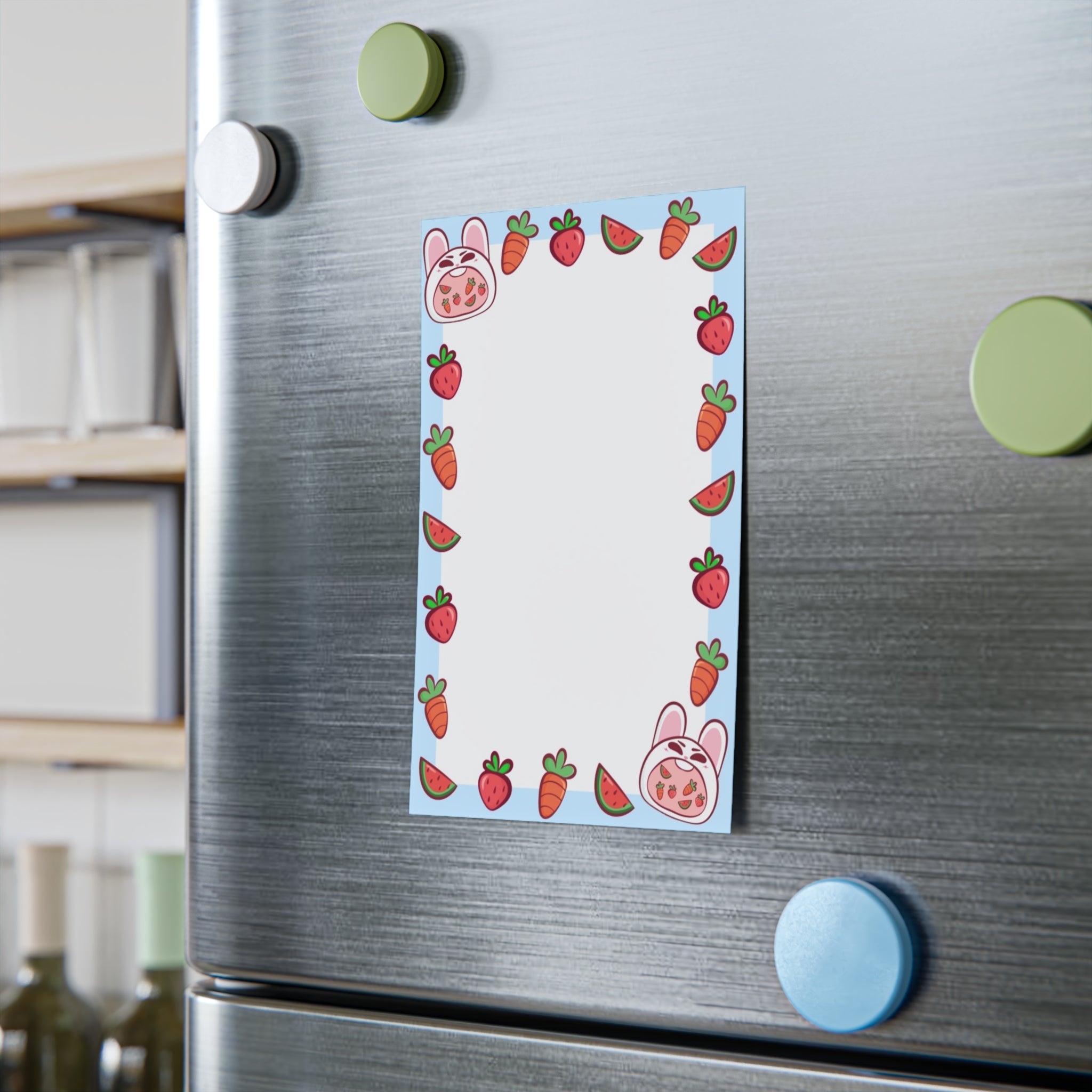 Fruit Bunny sticky notes