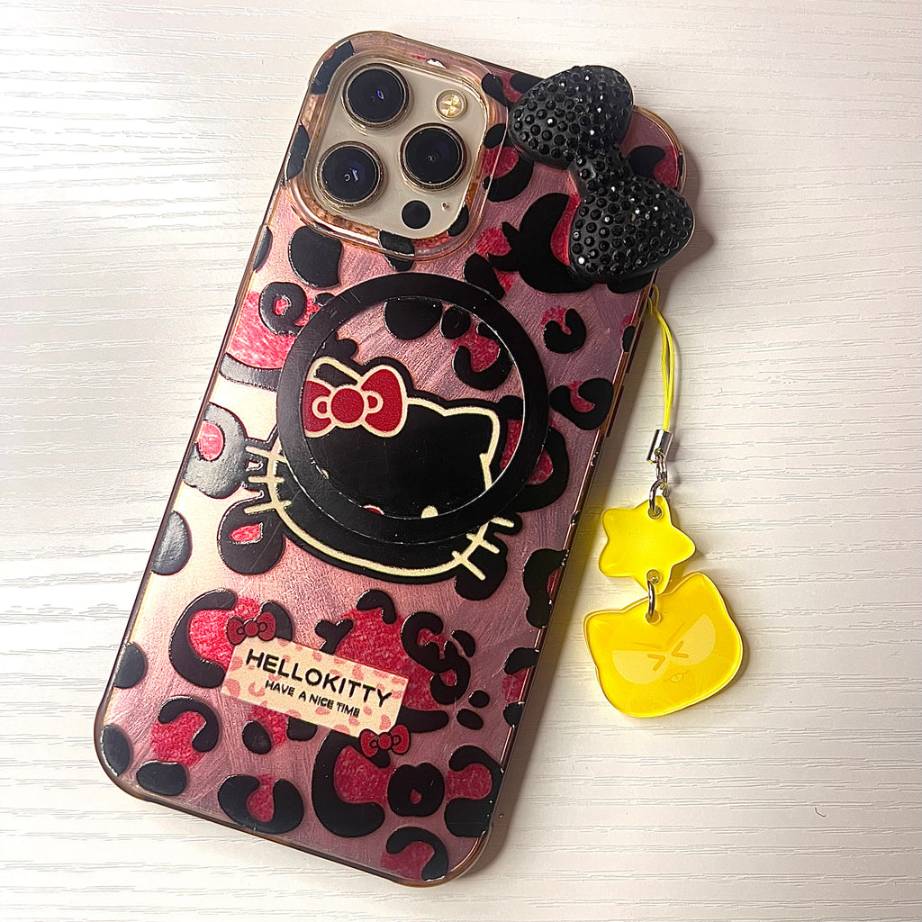 Sour Kitty Phone Charm
