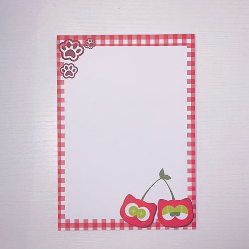 Cherry Twins Notepad