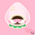 Pastel Strawberry Kitty Sticker
