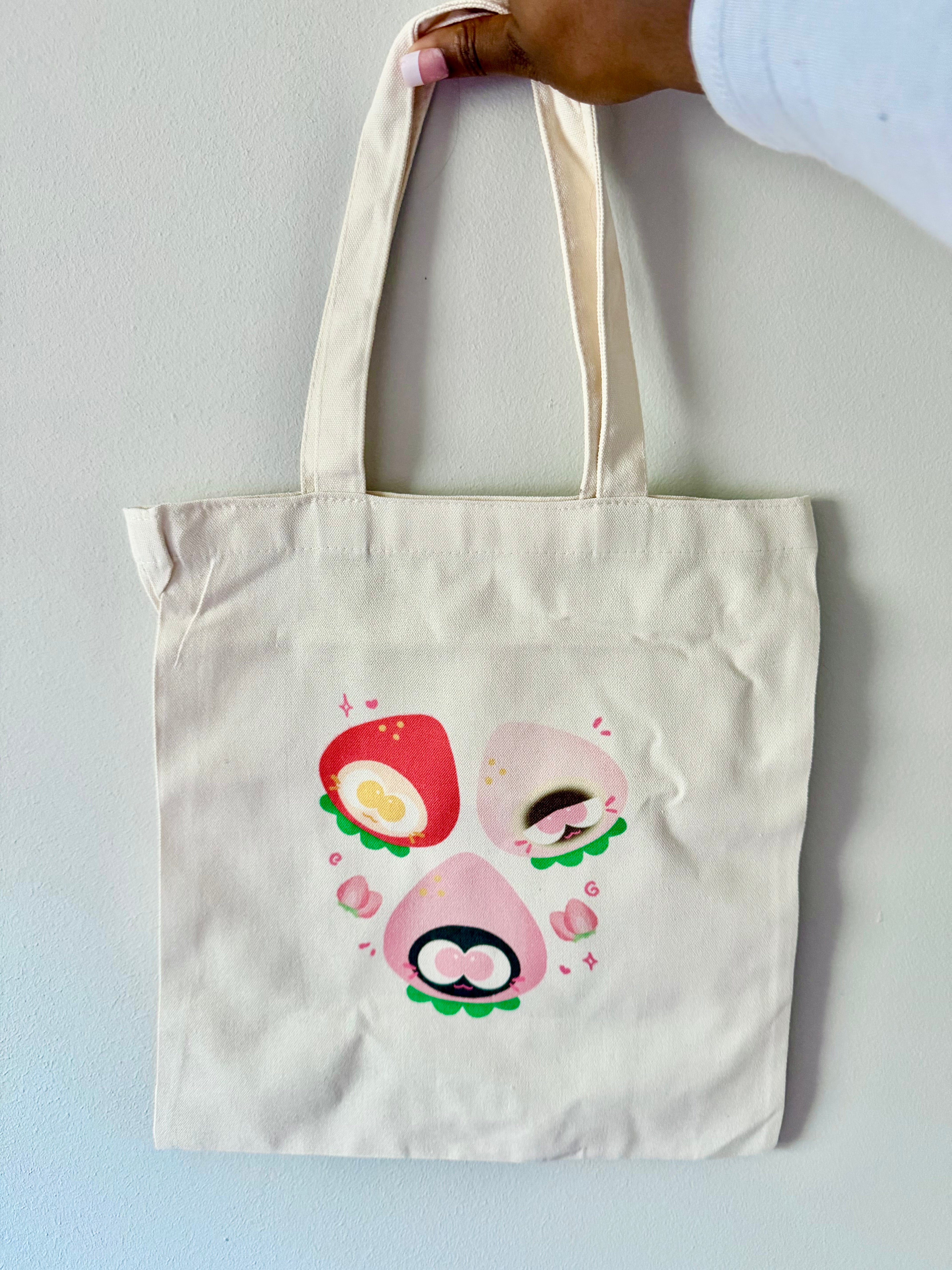 Strawberry Triplet Tote Bag (B-GRADE)